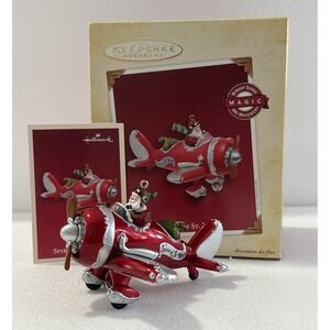 Hallmark Magic‎ 2005 Spirit Of St Nick Christmas Ornament Sound & Movement